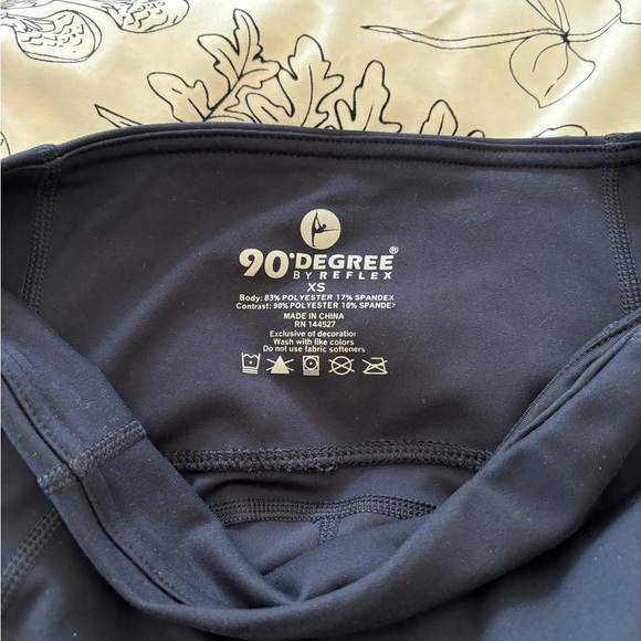 Women’s Gray Leggings Size XS 90° By Reflex - Picture 4 of 4